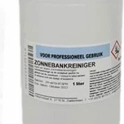 Claudius Cosmetics B.V. Zonnebankreiniger Zonder Alcohol - 1 Liter - Met Dop