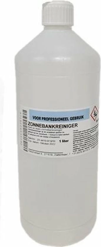 Claudius Cosmetics B.V. Zonnebankreiniger Zonder Alcohol - 1 Liter - Met Dop