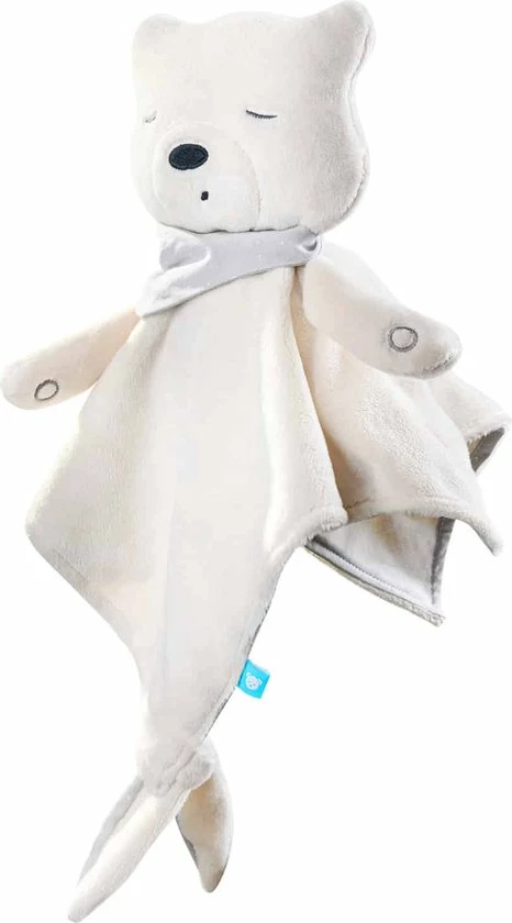 MyHummy® Doudou - Slaapsensor - Witte Ruis - Babyknuffel - Slaaphulp - Wit/Ecru - Afbeelding 9