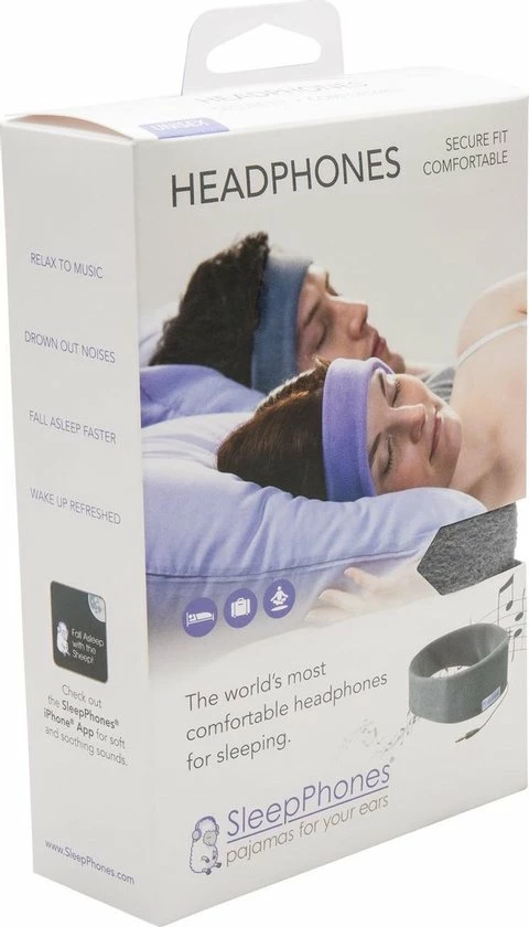 SleepPhones? Classic Breeze Pitch Black/Zwart - Medium - Afbeelding 7