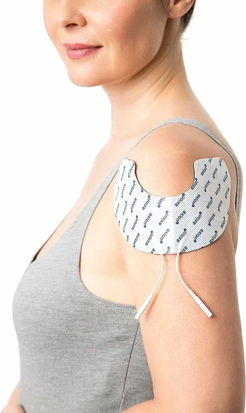 Axion - 2 Schouder Elektroden Pads - EMS En TENS - Herstel - Spier- En Gewrichtspijn - Zelfklevend - Afbeelding 4