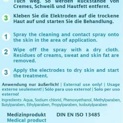 Axion - Reinigings- En Contactspray - Voor TENS/EMS Elektroden - Verlengende Levensduur - 250ml -Beurer store 526x840