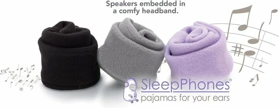 SleepPhones? Classic Breeze Pitch Black/Zwart - Medium - Afbeelding 4