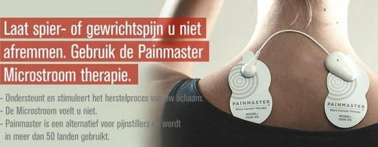 PAINMASTER? | Werkt Uitstekend Tegen Pijnbestrijding Voor Nek, Bovenrug, Onderrug, Schouders, Arm, Knie, Voet, Kuit. Pijnbestrijding ZONDER MEDICIJN. Micro Current Therapie. - Afbeelding 5
