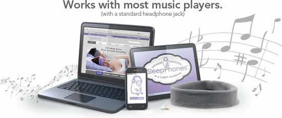 SleepPhones? Classic Breeze Pitch Black/Zwart - Medium - Afbeelding 5