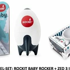 SLAAPHULP - VOORDEELSET | ROCKIT BABY ROCKER + ZED 3 IN 1 SLAAP ASTRONAUT | SLAAPTRAINER