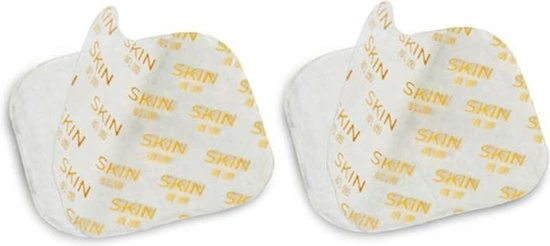 OMRON HeatTens Hydrogel Pads - Elektrodentherapie - Elektroden Pads - Gel Pads - Tens Pads - 4 Stuks