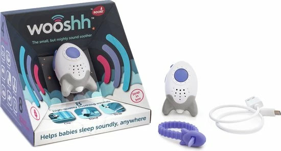 SLAAPHULP-VOORDEEL-SET | ROCKIT BABY ROCKER + ROCKIT WOOSHH DE BABY SUSSER | SLAAPTRAINER 9 SLAAPHULP-VOORDEEL-SET | ROCKIT BABY ROCKER + ROCKIT WOOSHH DE BABY SUSSER | SLAAPTRAINER - Afbeelding 7