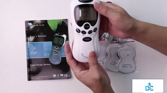 Genki Elektrodentherapie Massage ? 4 Elektroden Pads ? Electro Stimulator Voor Hele Lichaam ? Ontspannen Spieren En Stimulatie Bloedcirculatie - Afbeelding 2