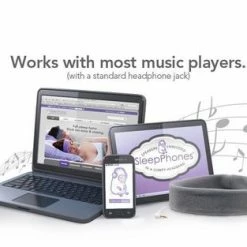 SleepPhones? Classic Fleece Zwart - Medium 6 SleepPhones? Classic Fleece Zwart - Medium -Beurer store 550x313 11