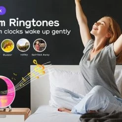 Global Goods GlobalGoods ® - Multifunctionele 5-in-1 Wake-up Light - Inclusief Nederlandse Handleiding - Wekkerradio - Bluetooth Speaker - Lichtwekker - Smart Clock - WiFi - Slaaptrainer - Slaaphulp - Noise Machine - Google Home | Amazon Alexa -Beurer store 550x340 2