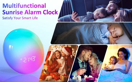 GlobalGoods ? - Multifunctionele 4-in-1 Wake-up light - Inclusief Nederlandse handleiding - Wekkerradio - Bluetooth Speaker - Lichtwekker - Smart Clock - WiFi - Slaaptrainer - Slaaphulp - Noise Machine - Google Home | Amazon Alexa Global Goods GlobalGoods ? - Multifunctionele 4-in-1 Wake-up Light - Inclusief Nederlandse Handleiding - Wekkerradio - Bluetooth Speaker - Lichtwekker - Smart Clock - WiFi - Slaaptrainer - Slaaphulp - Noise Machine - Google Home | Amazon Alexa -Beurer store 550x340 8