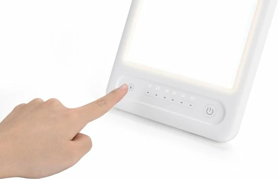 Daglichtlamp Lichttherapielamp Lichttherapie Energielamp - Winterdepressie - 2 Standen - 6500 10000 LUX - MINQY® - Afbeelding 10