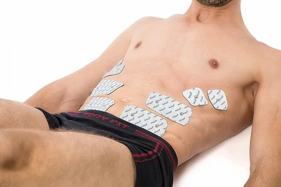 Axion - 16 TENS/EMS Elektroden Pads - Voor Elektrodentherapie - 50x50mm En 50x100mm - Zelfklevend - Afbeelding 3