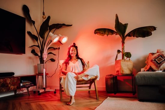 LIROMA? 600W Infraroodlamp - Hoogte Verstelbaar - Timer - Remote - Infraroodtherapie - Lichttherapie - Fibromyalgie - Pijnverlichting Spieren ? Collageen Lamp ? Warmtelamp - Rood Licht Therapie - Philips - Black Friday 2022 Deals - Afbeelding 11