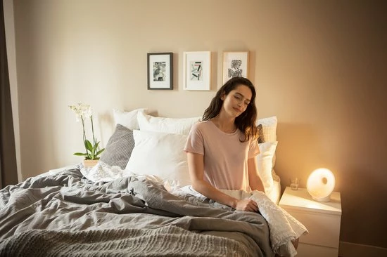 Philips Somneo HF3671/01 - Wake-Up Light Connected Philips Somneo HF3671/01 - Wake-Up Light Connected -Beurer store 550x366 5