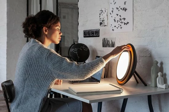 Lumie Halo Daglichtlamp - Multifunctioneel - Design - Afbeelding 11