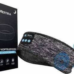 Mertira? Bluetooth Slaapmasker - Slaap Koptelefoon - Slaapmasker Bluetooth - Oogmasker Slaap - Slaaptrainer - Set - Blauw