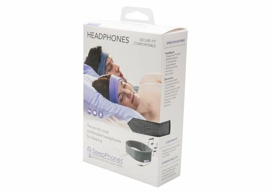 SleepPhones? Classic Breeze Pitch Black/Zwart - Medium - Afbeelding 9