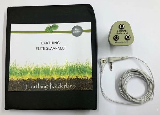 EARTHING.COM Aardingsmat, Originele Earthing® Elite Slaapmat Met Aansluitsnoer En EU Aardingsstekker. 2 Jaar Garantie Op De Werking! - Afbeelding 2
