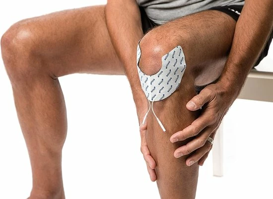Axion - 2 TENS/EMS Elektroden Pads - Voor Elektrodentherapie In Knie En Kniegewricht - Zelfklevend - Afbeelding 3