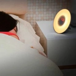 Fedec Wake Up Light - RGB Lichtwekker - FM Radio - Sunrise & Sunset