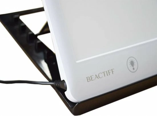 Daglichtlamp/lichttherapie-lamp/energielamp/ Energylight-Energyup Seasonal Affective Disorder Sunlight SAD Light, Zonlicht Lamp 6.000 Tot 32.000 Lux Instelbaar LED, Wit , Merk BEACTIFF 4 Daglichtlamp/lichttherapie-lamp/energielamp/ Energylight-Energyup Seasonal Affective Disorder Sunlight SAD Light, Zonlicht Lamp 6.000 Tot 32.000 Lux Instelbaar LED, Wit , Merk BEACTIFF - Afbeelding 2