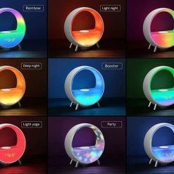 Global Goods GlobalGoods ® - Multifunctionele 5-in-1 Wake-up Light - Inclusief Nederlandse Handleiding - Wekkerradio - Bluetooth Speaker - Lichtwekker - Smart Clock - WiFi - Slaaptrainer - Slaaphulp - Noise Machine - Google Home | Amazon Alexa -Beurer store 550x409