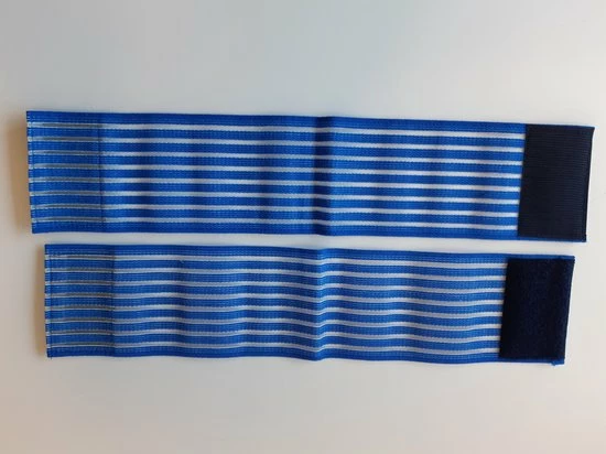 Merkloos Elastische Band - Elektrostimulatie - Elektrodeband H=80mm X L=150cm, Kleur Blauw, Aan1 Kant Klittenband, Per 2 Stuks 5 Merkloos Elastische Band - Elektrostimulatie - Elektrodeband H=80mm X L=150cm, Kleur Blauw, Aan1 Kant Klittenband, Per 2 Stuks - Afbeelding 3