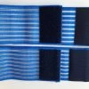 Merkloos Elastische Band - Elektrostimulatie - Elektrodenband H=80mm X L=80cm, Kleur Blauw, Aan 1 Kant Klittenband, Per 2 Stuks