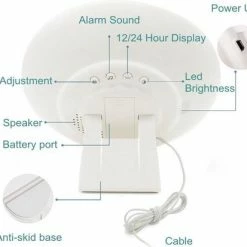 Merkloos Wake-up Light 4 Merkloos Wake-up Light -Beurer store 550x413 1