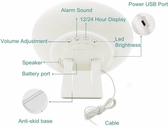 Wake-up Light Merkloos Wake-up Light -Beurer store 550x413 1