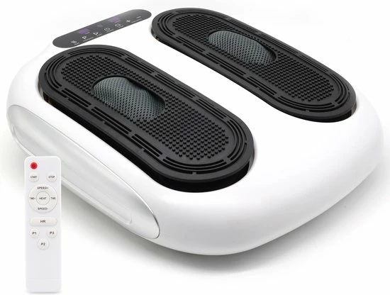 CALMENTA - Bloedcirculatieapparaat - Voor Benen, Voeten En Rug - Bloedsomloop Verbeteren - Voetmassage Apparaat - Beentrainer - Trilplaat - Bloedcirculatie Apparaat - Black Friday 2022 Deals