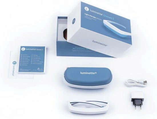 Luminette 3 Lichttherapiebril - Energielamp - Daglichtlamp - Wit | Blauw Luminette 3 Lichttherapiebril - Energielamp - Daglichtlamp - Wit | Blauw -Beurer store