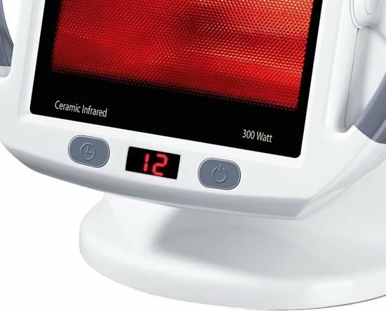 Beurer Infraroodlamp Therapie Voordelen Bij Verkoudheid Pijn Behandeling Staand Portbable Timer - Afbeelding 5
