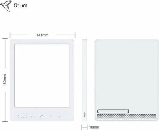 Lichttherapielamp - Daglichtlamp - Winterdip - Depressielamp - Zonlicht - 1000 / 12000 Lux - inclusief gratis E-handleiding! Otium Lichttherapielamp - Daglichtlamp - Winterdip - Depressielamp - Zonlicht - 1000 / 12000 Lux - Inclusief Gratis E-handleiding! -Beurer store 550x449 1
