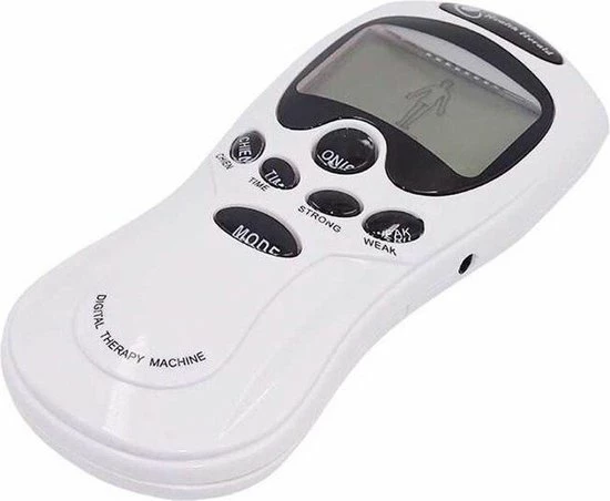 Genki Elektrodentherapie Massage ? 4 Elektroden Pads ? Electro Stimulator Voor Hele Lichaam ? Ontspannen Spieren En Stimulatie Bloedcirculatie - Afbeelding 8