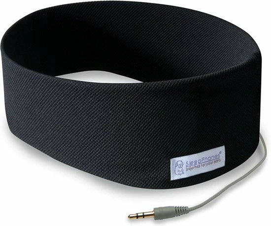 SleepPhones? Classic Breeze Pitch Black/Zwart - Medium