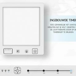 Solvix Lichttherapie Daglichtlamp ? Lichttherapielamp ? SAD Lamp ? Energielamp Voor Hobby -Beurer store 550x465 4