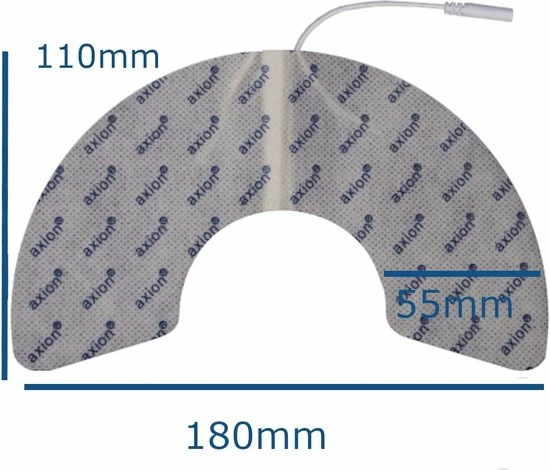 Axion - 2 Schouder Elektroden Pads - EMS En TENS - Herstel - Spier- En Gewrichtspijn - Zelfklevend