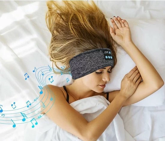 Mertira? Bluetooth Slaapmasker - Slaap Koptelefoon - Slaapmasker Bluetooth - Oogmasker Slaap - Slaaptrainer - Set - Blauw - Afbeelding 6