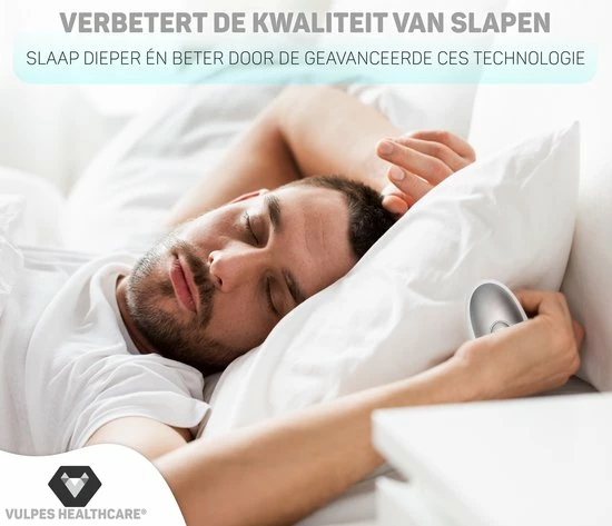 Vulpes Goods Vulpes HealthCare? Sleep & Focus - Slaaphulp - Bevordering Melatonine, Serotonine En Enkefaline Aanmaak - Frequentietherapie En Elektrodentherapie - Verbetert Slaapkwaliteit En Tegen Depressie - 3 Modus En 16 Intensiteitsniveaus En 20 Melodie?n - Afbeelding 6