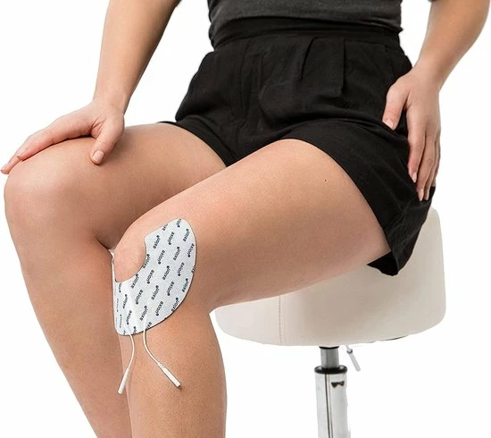 Axion - 2 TENS/EMS Elektroden Pads - Voor Elektrodentherapie In Knie En Kniegewricht - Zelfklevend - Afbeelding 5