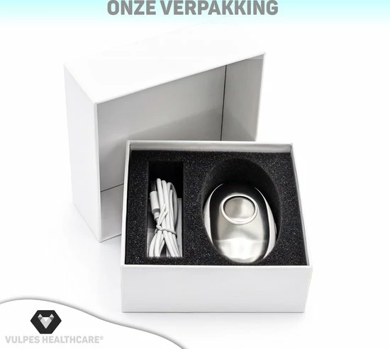 Vulpes Goods Vulpes HealthCare? Sleep & Focus - Slaaphulp - Bevordering Melatonine, Serotonine En Enkefaline Aanmaak - Frequentietherapie En Elektrodentherapie - Verbetert Slaapkwaliteit En Tegen Depressie - 3 Modus En 16 Intensiteitsniveaus En 20 Melodie?n - Afbeelding 8