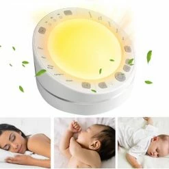 Unionway White Noise Machine Baby – Slaaptrainer – Witte Ruis – Slaaphulp – Kinderen En Volwassenen – Incl. Timer – Muziekdoos – Slaap Geluidsmachine