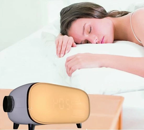 BalkaVision® Wake Up Light – Draadloze Oplader – Digitale Wekker – Lichtwekker- Met Nederlandse Handleiding En Gratis E-book - Afbeelding 7