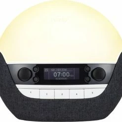 Lumie Bodyclock Luxe 750DAB - Wake-up Light - USB/DAB+/Bluetooth - Antraciet
