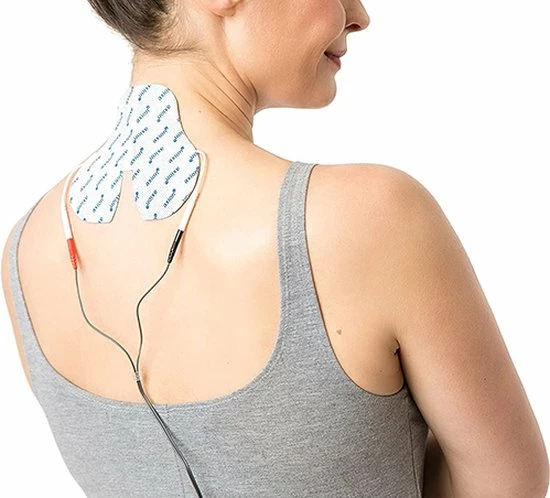 Axion - TENS/EMS Nekelektrode - Voor Elektrodentherapie In De Nek - 13x11cm - Zelfklevend - Afbeelding 4
