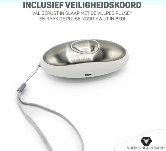Vulpes Goods Vulpes HealthCare? Sleep & Focus - Slaaphulp - Bevordering Melatonine, Serotonine En Enkefaline Aanmaak - Frequentietherapie En Elektrodentherapie - Verbetert Slaapkwaliteit En Tegen Depressie - 3 Modus En 16 Intensiteitsniveaus En 20 Melodie?n - Afbeelding 4