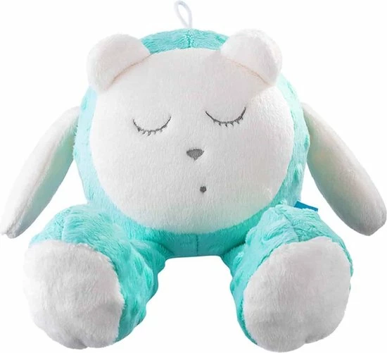 MyHummy? Snoozy - Slaapsensor - Witte Ruis - Babyknuffel - Slaaphulp - Mint - Afbeelding 6